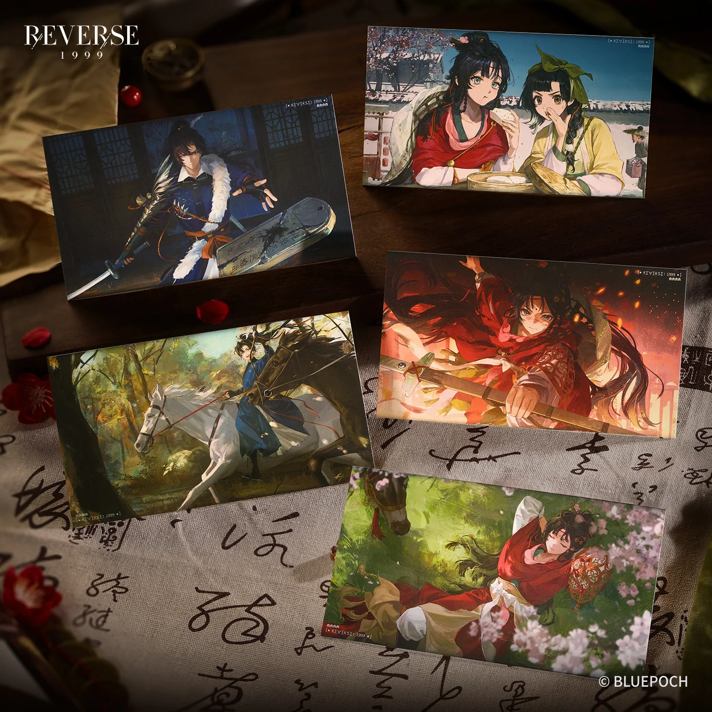 「リバース：1999」*春不老*CGはがきセット - Image 2